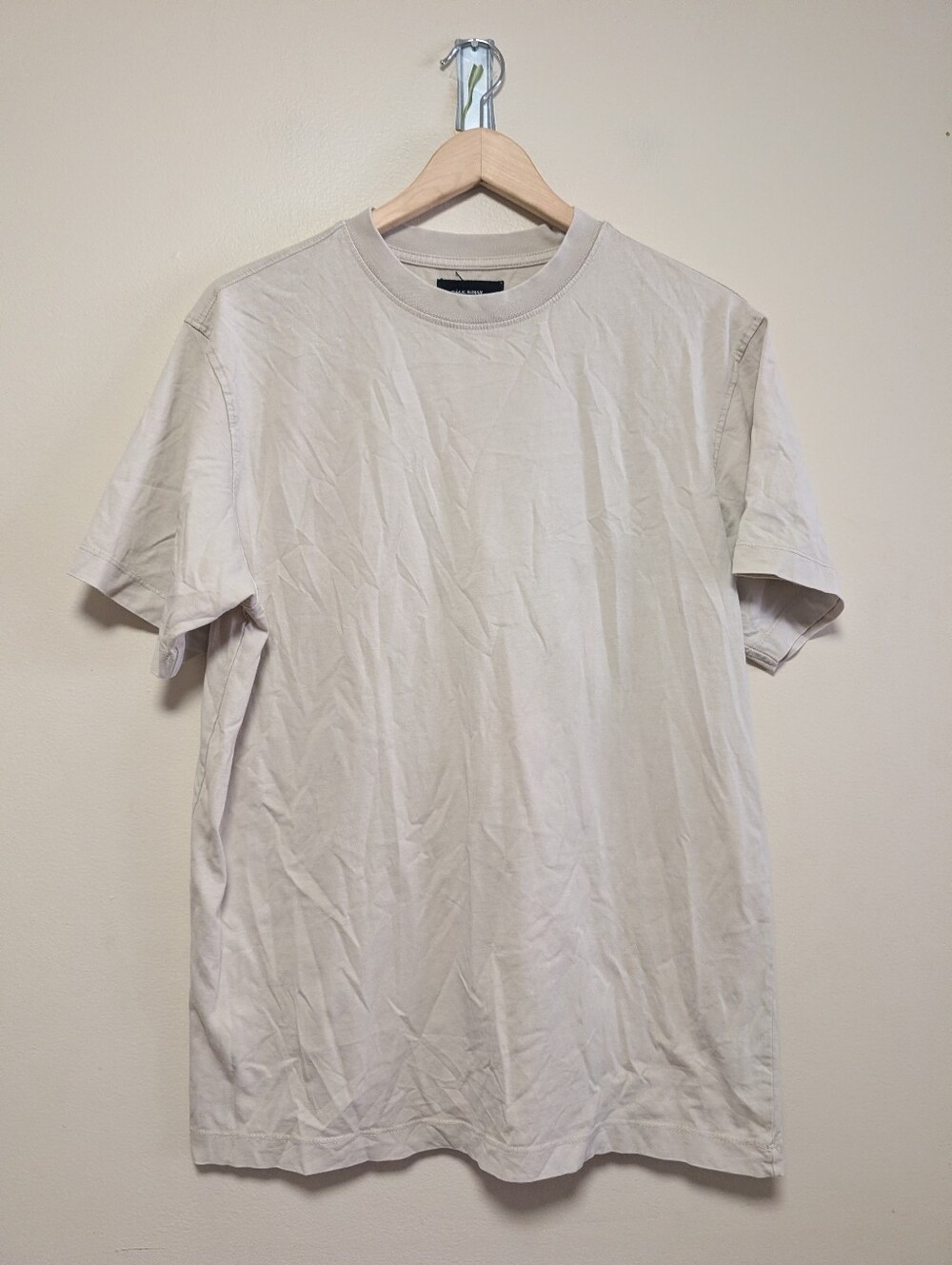 Public Supply Relaxed Tee Medium Stone Beige Minimalist Essential T-Shirt